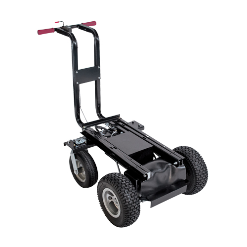 Motorized Tilt Truck, 6 pi³ Capacity, 40" H x 25" W x 56" D Trail Hammer and Bolt