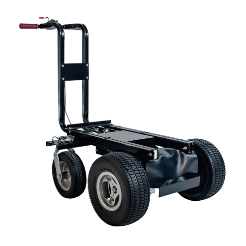 Chariot &agrave; bascule motoris&eacute;, Capacit&eacute; 13.5 cu.ft., 45" h x 27" la x 68" p Trail Hammer and Bolt