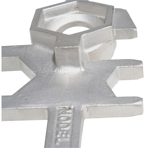 Cl&eacute; pour baril, Ouverture de 3/4"/2", Poign&eacute;e 9-1/2", Acier inoxydable Trail Hammer and Bolt