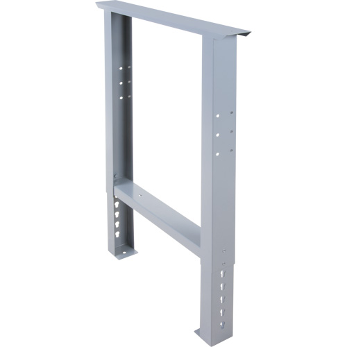 Pattes d'&eacute;tabli pour service industriel, Acier, 24" p x 34" h, Simple Trail Hammer and Bolt