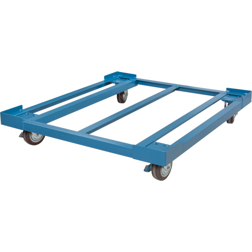 Pallet Dolly, 48.5" W x 43" D x 8" H, 3000 lbs. Capacity Trail Hammer and Bolt