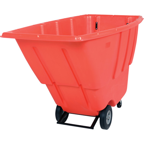 Chariot basculeur, Poly&eacute;thyl&egrave;ne, 0,5 vg³, Capacit&eacute; de charge de 450 lb Trail Hammer and Bolt