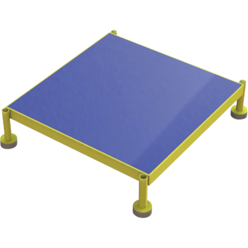 Plateforme de travail en une &eacute;tape &agrave; hauteur r&eacute;glable, 24" la x 24" pr, Capacit&eacute; de 800 lb, Enti&egrave;rement soud&eacute; Trail Hammer and Bolt
