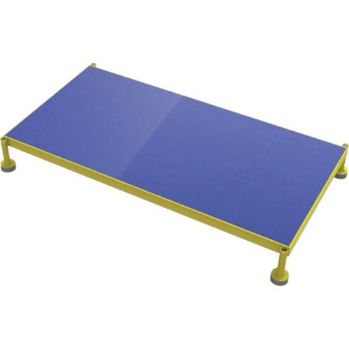 Plateforme de travail en une &eacute;tape &agrave; hauteur r&eacute;glable, 24" la x 48" pr, Capacit&eacute; de 800 lb, Enti&egrave;rement soud&eacute; Trail Hammer and Bolt