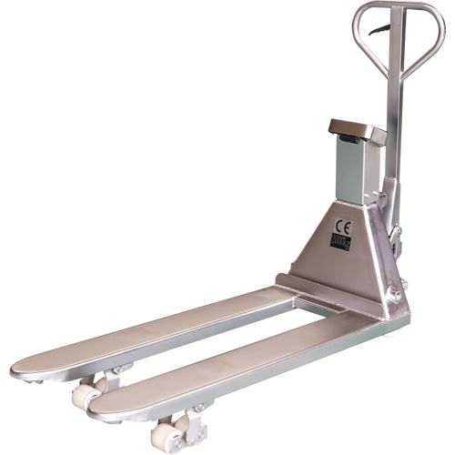 Transpalette avec balance Eco, 48" lo x 27" la, Capacit&eacute; de 4400 lb Trail Hammer and Bolt
