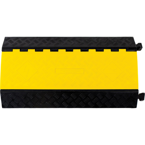 Protecteur de c&acirc;ble droit robuste Powerhouse, 5 canaux, 36" lo x 19,75" la x 2,25" h Trail Hammer and Bolt