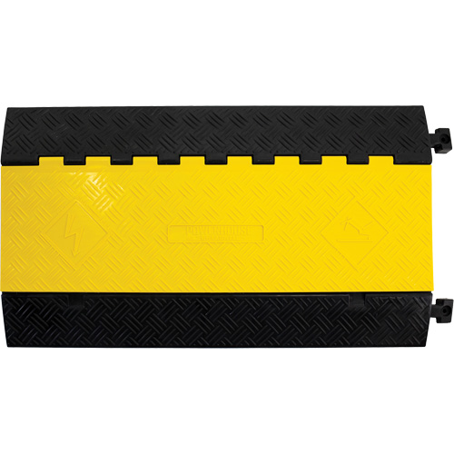 Protecteur de c&acirc;ble de s&eacute;rie moyenne Powerhouse, 5 canaux, 36" lo x 19,63" la x 2,25" h Trail Hammer and Bolt