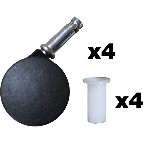 Ensemble de roulettes pour chaise haute SturdyChair Trail Hammer and Bolt