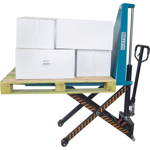Manual Scissor Skid Lift, 45-1/4" L x 20-1/4" W, Steel, 3300 lbs. Capacity Trail Hammer and Bolt