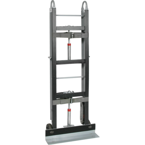 Diable pour &eacute;lectrom&eacute;nagers et machines distributrices, Aluminium, Capacit&eacute; 550 lb, 24" la x 61" h Trail Hammer and Bolt