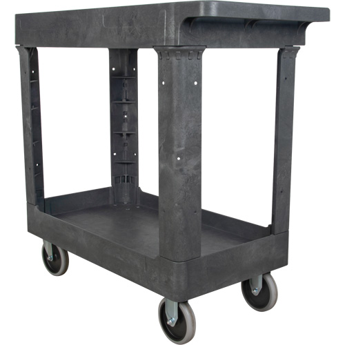 Chariot utilitaire pour l'entretien, 2 tiers, 16-1/2" x 32-1/2" x 34-1/2", Capacit&eacute; 550 lb Trail Hammer and Bolt