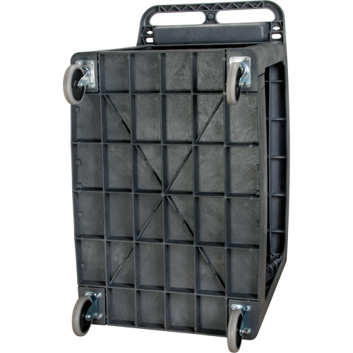 Flat-Shelf Utility Service Cart, 2 Tiers, 25-1/4" x 32-1/4" x 44", 550 lbs. Capacity Trail Hammer and Bolt
