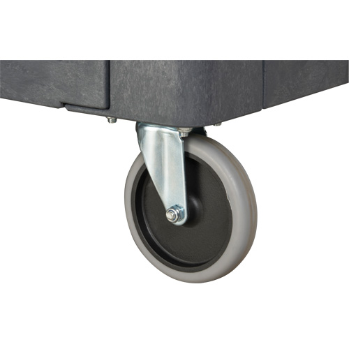 Flat-Shelf Utility Service Cart, 2 Tiers, 25-1/4" x 32-1/4" x 44", 550 lbs. Capacity Trail Hammer and Bolt