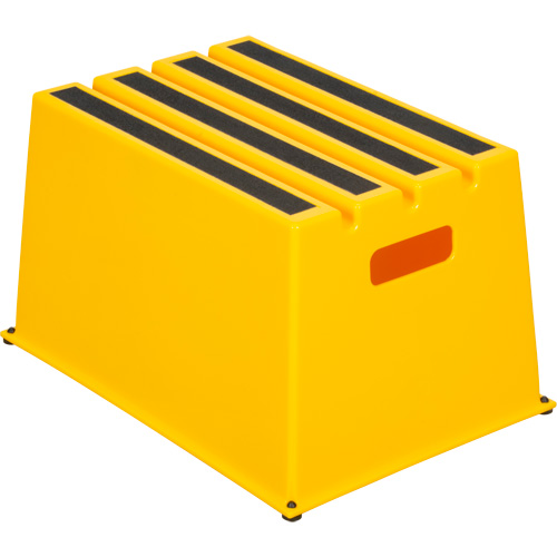 Industrial Step Stool, 20-7/8" x 12-3/16" x 12" High Trail Hammer and Bolt