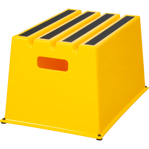 Industrial Step Stool, 20-7/8" x 12-3/16" x 12" High Trail Hammer and Bolt