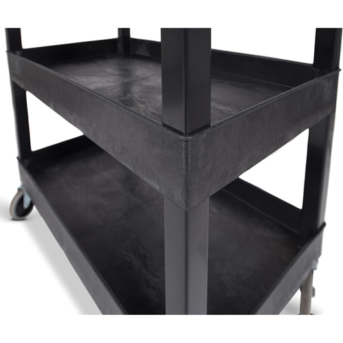 R&acirc;telier mobile, 3 tiers, 35-1/4" x 36-1/4" x 18", Capacit&eacute; 300 lb Trail Hammer and Bolt