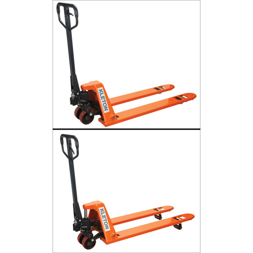 Transpalettes hydrauliques &agrave; profil bas, 48" lo x 20,5" la, Capacit&eacute; de 3300 lb Trail Hammer and Bolt