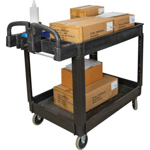 Chariot utilitaire, 2 tiers, 25-5/8" x 33-1/2" x 43-3/4", Capacit&eacute; 550 lb Trail Hammer and Bolt