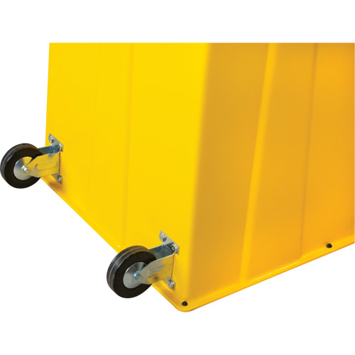 Industrial Step Stool, 4 Steps, 44" x 22-1/4" x 65-1/8" High Trail Hammer and Bolt