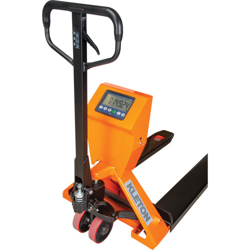 Transpalette &agrave; balance num&eacute;rique, 44,5" lo x 27,75" la, Capacit&eacute; de 4400 lb Trail Hammer and Bolt