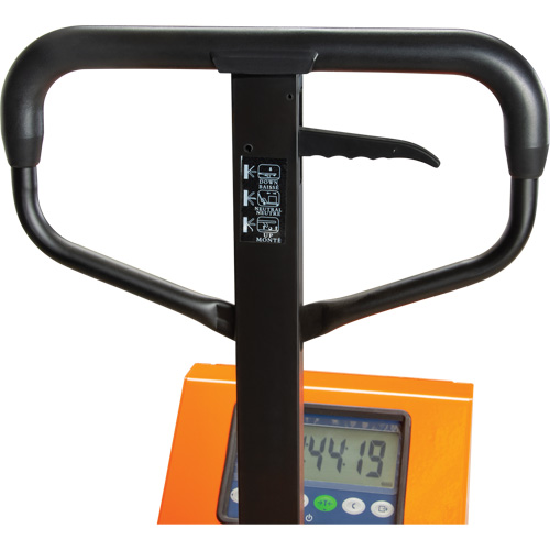 Transpalette &agrave; balance num&eacute;rique, 44,5" lo x 27,75" la, Capacit&eacute; de 4400 lb Trail Hammer and Bolt