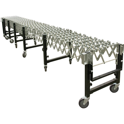 Convoyeur extensible, 18" la x 12' lo, Capacit&eacute; de 200 lb par pi lin. Trail Hammer and Bolt