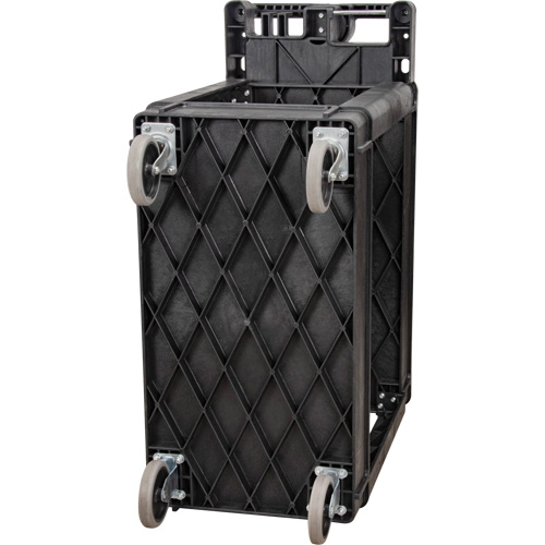 Utility Cart, 2 Tiers, 17-1/8" x 33-1/2" x 37-5/8", 550 lbs. Capacity Trail Hammer and Bolt
