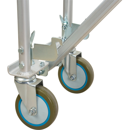 3-in-1 Convertible Hand Truck, Aluminum, 600 lbs. Capacity Trail Hammer and Bolt