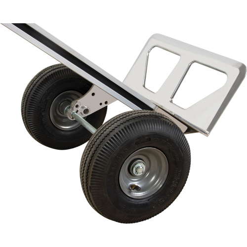 3-in-1 Convertible Hand Truck, Aluminum, 600 lbs. Capacity Trail Hammer and Bolt