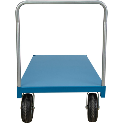  Chariot &agrave; plateforme pour l'ext&eacute;rieur, 60" lo x 30" la x Capacit&eacute; 1200 lb, Roues en Anticrevaison Trail Hammer and Bolt