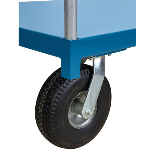  Chariot &agrave; plateforme pour l'ext&eacute;rieur, 60" lo x 30" la x Capacit&eacute; 1200 lb, Roues en Anticrevaison Trail Hammer and Bolt