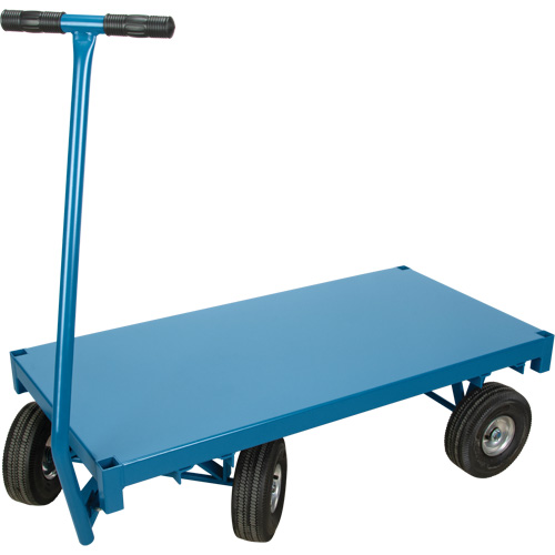 Outdoor Platform Wagon Truck, 24" W x 48" L, 1000 lbs. Capacity Trail Hammer and Bolt