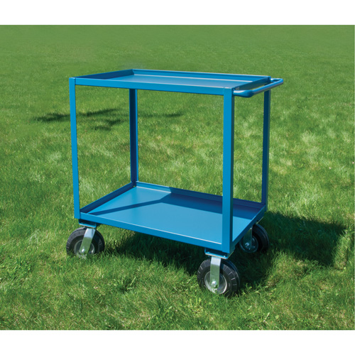  Chariot &agrave; tablettes pour l'ext&eacute;rieur, 2 Tiers, 24" la x 39" h x 51" p, Capacit&eacute; 1200 lb Trail Hammer and Bolt
