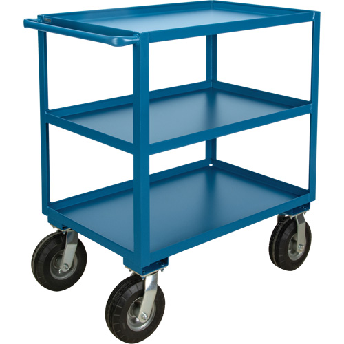  Chariot &agrave; tablettes pour l'ext&eacute;rieur, 3 Tiers, 24" la x 39" h x 39" p, Capacit&eacute; 1200 lb Trail Hammer and Bolt