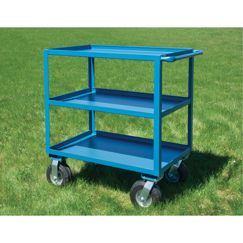  Chariot &agrave; tablettes pour l'ext&eacute;rieur, 3 Tiers, 18" la x 39" h x 33" p, Capacit&eacute; 1200 lb Trail Hammer and Bolt