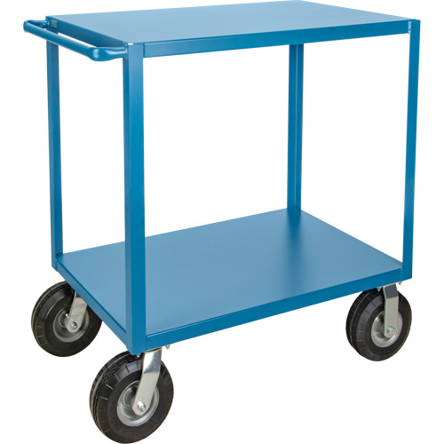  Chariot &agrave; tablettes pour l'ext&eacute;rieur, 2 Tiers, 18" la x 39" h x 33" p, Capacit&eacute; 1200 lb Trail Hammer and Bolt