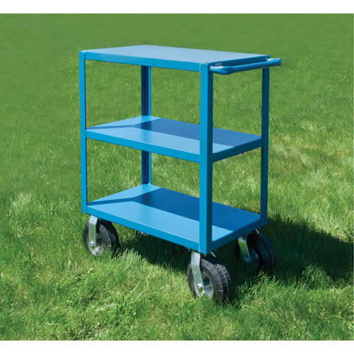  Chariot &agrave; tablettes pour l'ext&eacute;rieur, 3 Tiers, 18" la x 39" h x 33" p, Capacit&eacute; 1200 lb Trail Hammer and Bolt