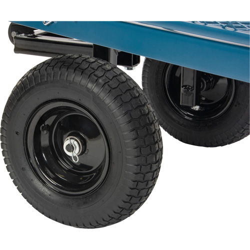 Wagon avec c&ocirc;t&eacute;s rabattables, 24" la x 48" la x Capacit&eacute; 800 lb Trail Hammer and Bolt