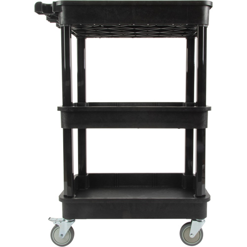 Chariot utilitaire avec tablette &agrave; bordure profonde, 3 tiers, 19" x 39-1/2" x 28-1/4", Capacit&eacute; 330 lb Trail Hammer and Bolt