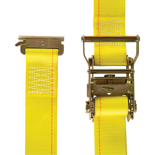 Tendeur d'arrimage logistique, Rochet, 2" la x 12' lo, Charge d'utilisation 1000 lb (454 kg) Trail Hammer and Bolt