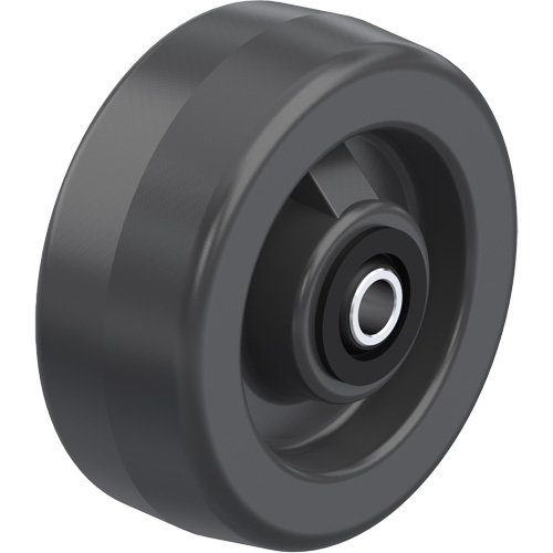 Roues ph&eacute;noliques pleines noires Trail Hammer and Bolt