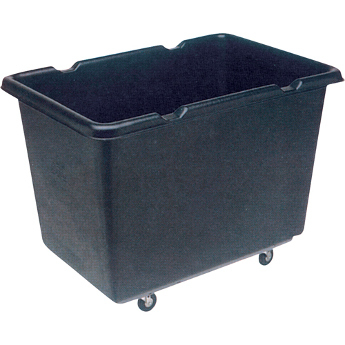 Light-Duty Econocarts Box Trucks, Black Recycled Plastic, 39" L x 27" W x 29" H, 12 cu. ft. Volume, 200 lbs. Capacity Trail Hammer and Bolt