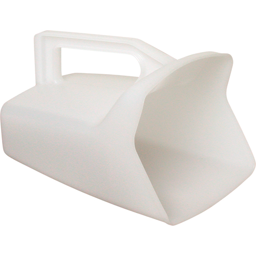Scoop, Plastic, White, 64 oz. Trail Hammer and Bolt