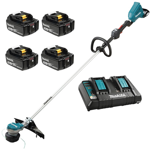 18Vx2 LXT BL Line Trimmer Kit, 15", Battery Powered, 36 V Trail Hammer and Bolt