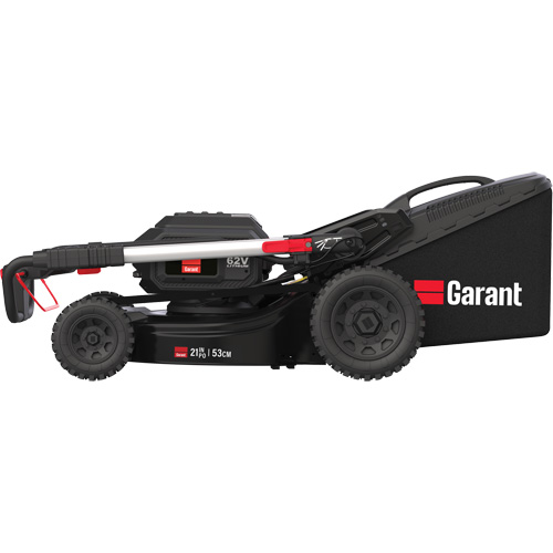 Ensemble tondeuse &agrave; gazon &eacute;lectrique de premi&egrave;re qualit&eacute; de 21", Pouss&eacute;e automatique, &agrave; pile, Largeur de coupe 20" Trail Hammer and Bolt