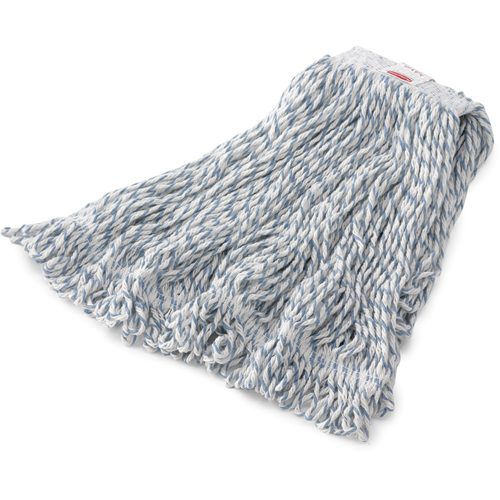 Web Foot&reg;  Finish Wet Mop, Floor Finishing, Rayon/Yarn, 24 oz., Loop Style Trail Hammer and Bolt