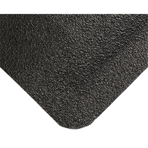 Tapis Weldsafe Ultrasoft no 447, Caoutchouc, 75' lo, 3' la x 7/8" &eacute;pais, Noir Trail Hammer and Bolt