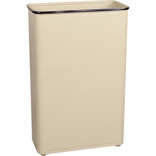 Rectangular Waste Basket, 96 Quarts, Steel Trail Hammer and Bolt