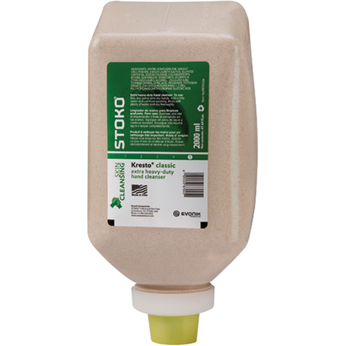 Nettoyant extra puissant pour les mains Kresto, P&acirc;te, 2 L, Bouteille, Parfum&eacute; Trail Hammer and Bolt