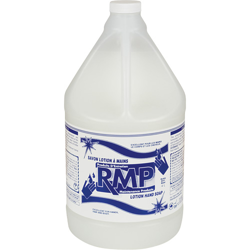 Savon liquide blanc pour les mains Perlux, Liquide, 4 L, Parfum&eacute; Trail Hammer and Bolt